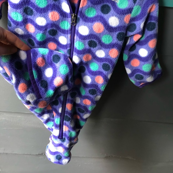 Columbia 3-6 month fleece snowsuit - Picture 5 of 5